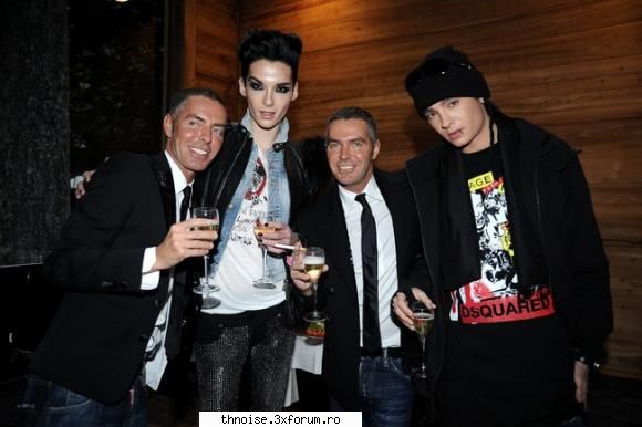 bill kaulitz, manechin ocazie saptamana modei milano &nbsp;