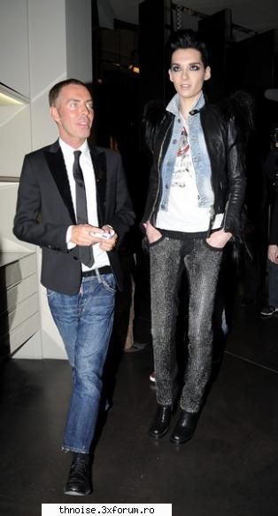 :zzz:  :zzz: bill kaulitz, manechin de ocazie la saptamana modei de la milano