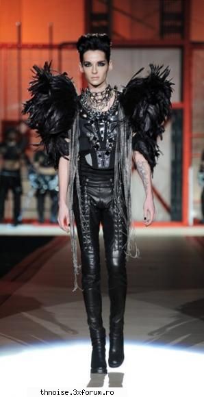bill kaulitz, manechin ocazie saptamana modei milano &nbsp;