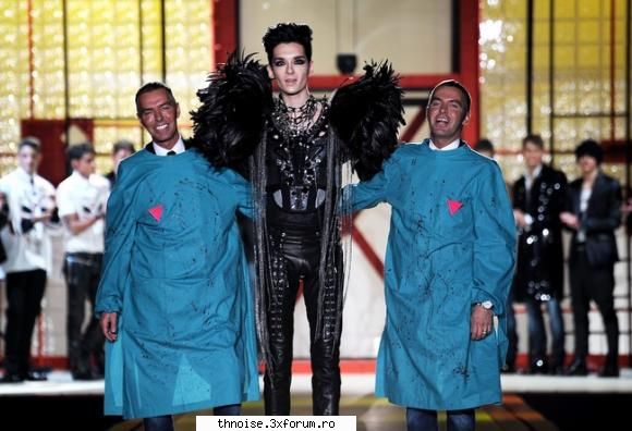 bill kaulitz, manechin ocazie saptamana modei milano &nbsp;