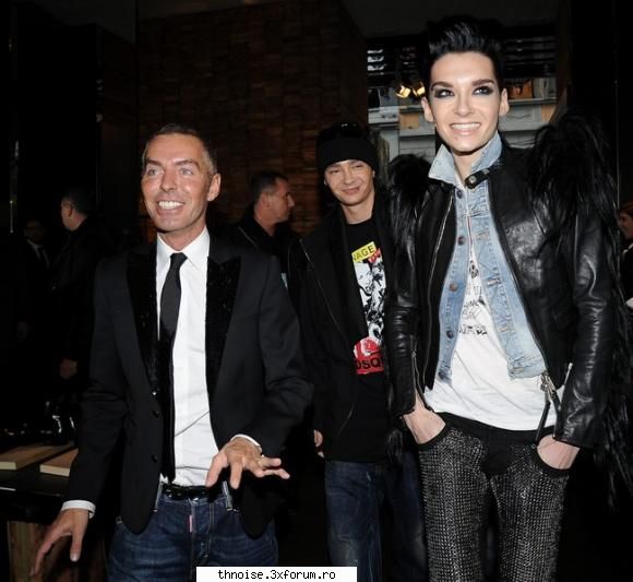 bill kaulitz, manechin ocazie saptamana modei milano &nbsp;