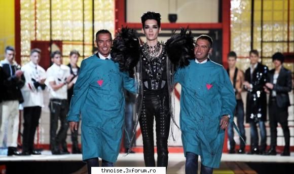 bill kaulitz, manechin ocazie saptamana modei milano &nbsp;