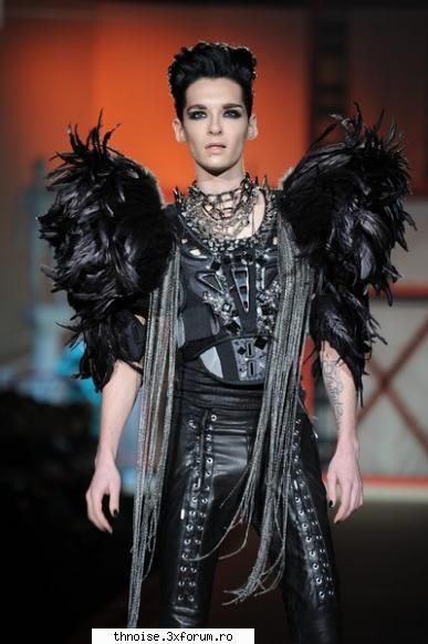 bill kaulitz, manechin ocazie saptamana modei milano &nbsp;